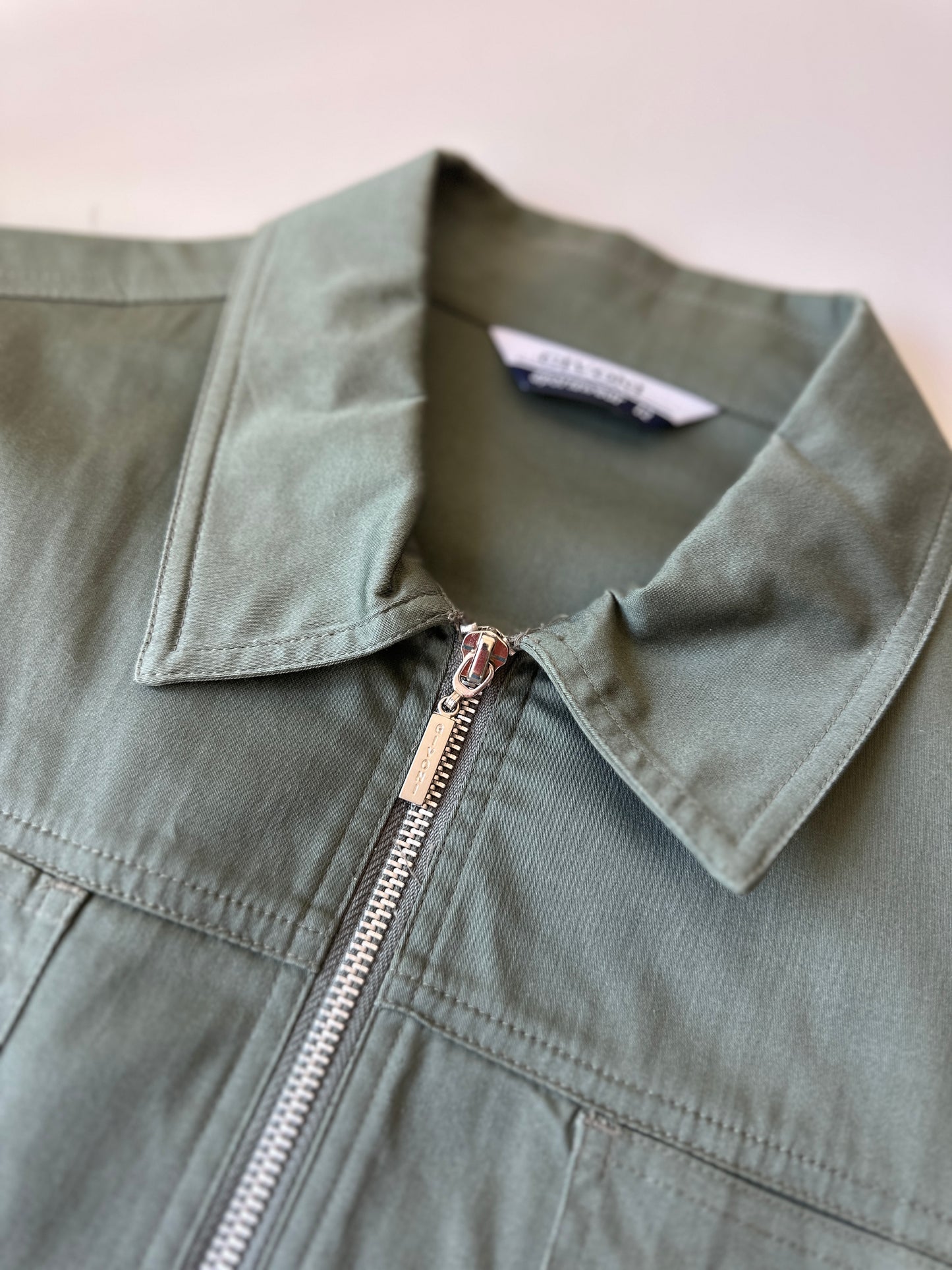 Givoni khaki zip up jacket