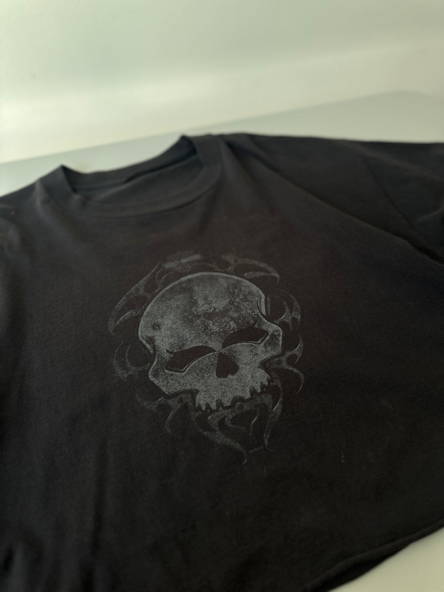 Harley Davidson cropped tee