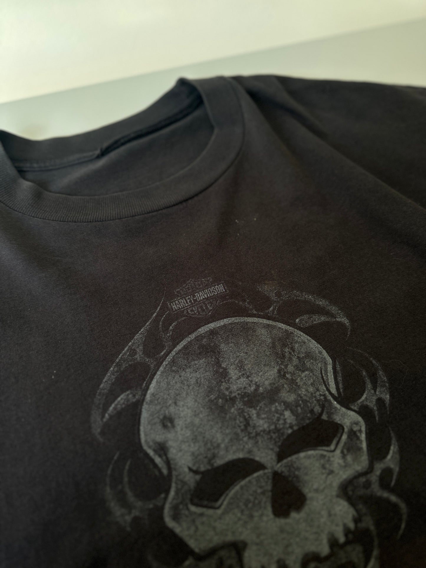 Harley Davidson cropped tee