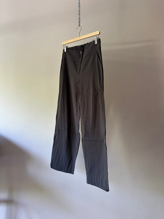 grey stretchy work pants