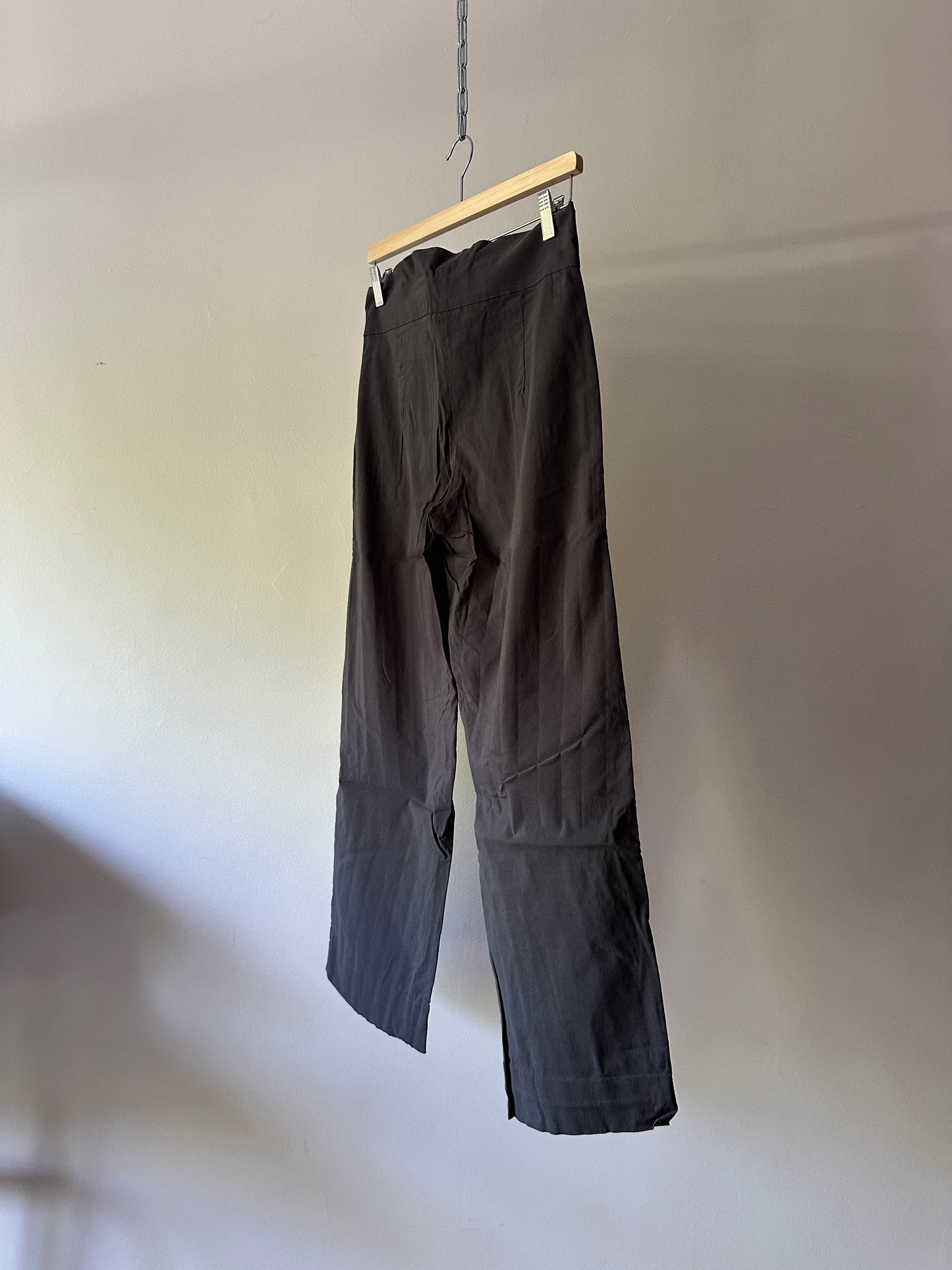 grey stretchy work pants