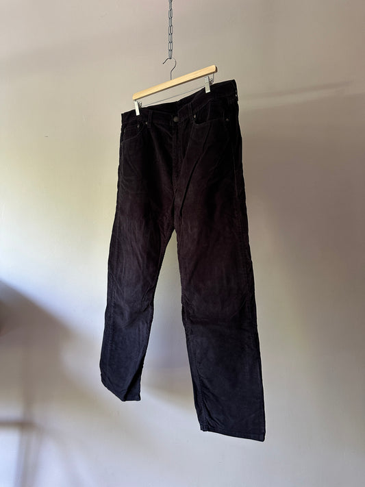 Levi's black corduroy pants