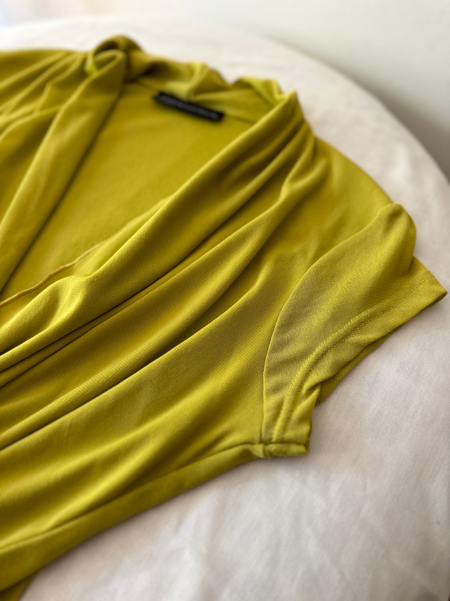 y2k green blouse