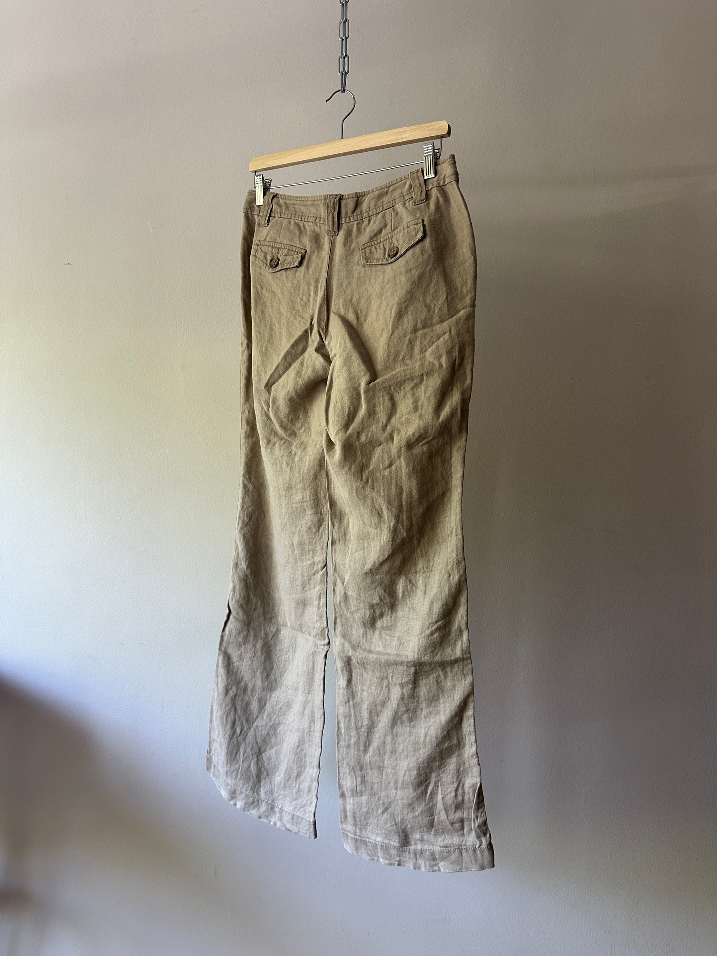ESPRIT beige linen pants