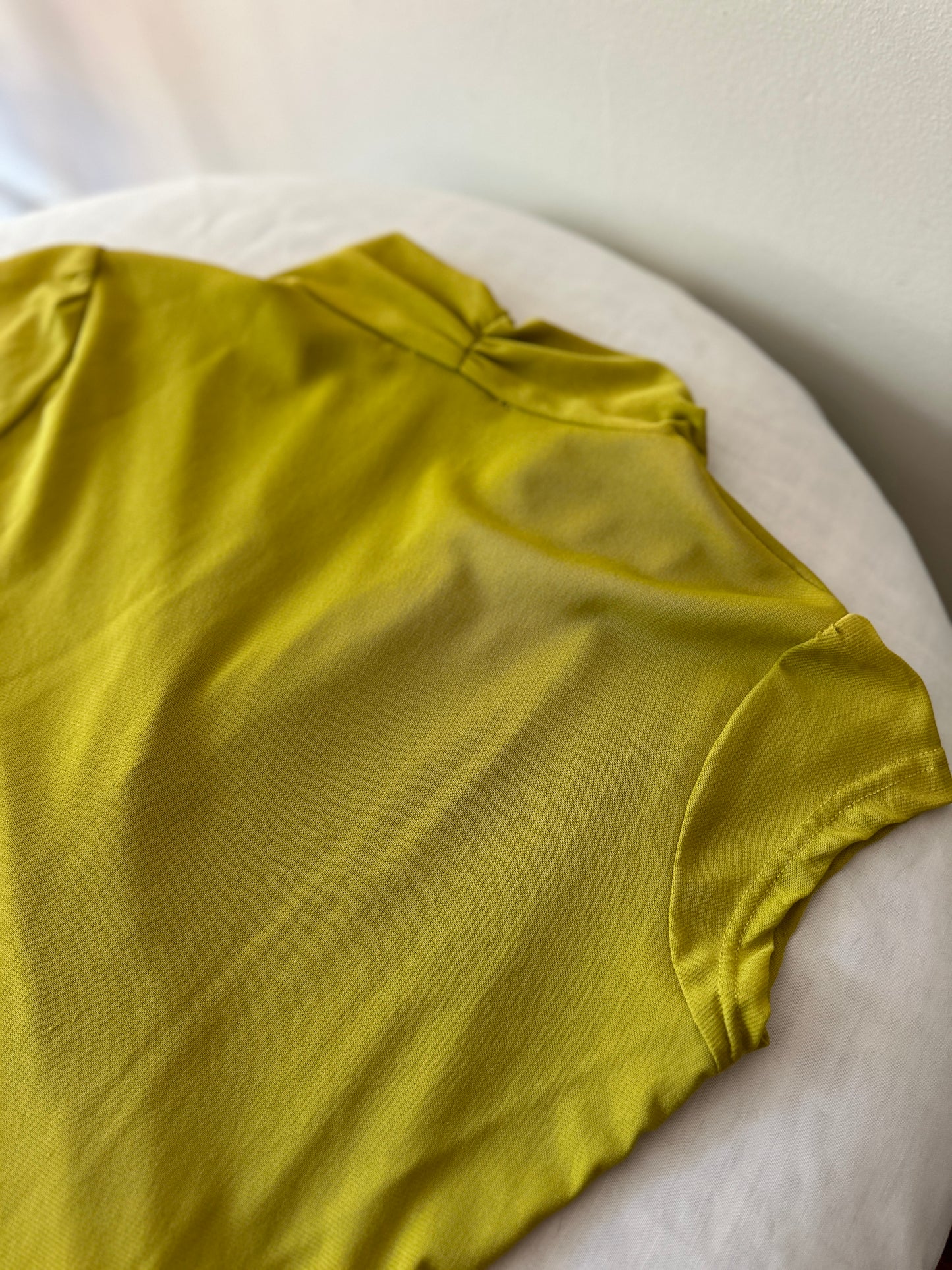y2k green blouse