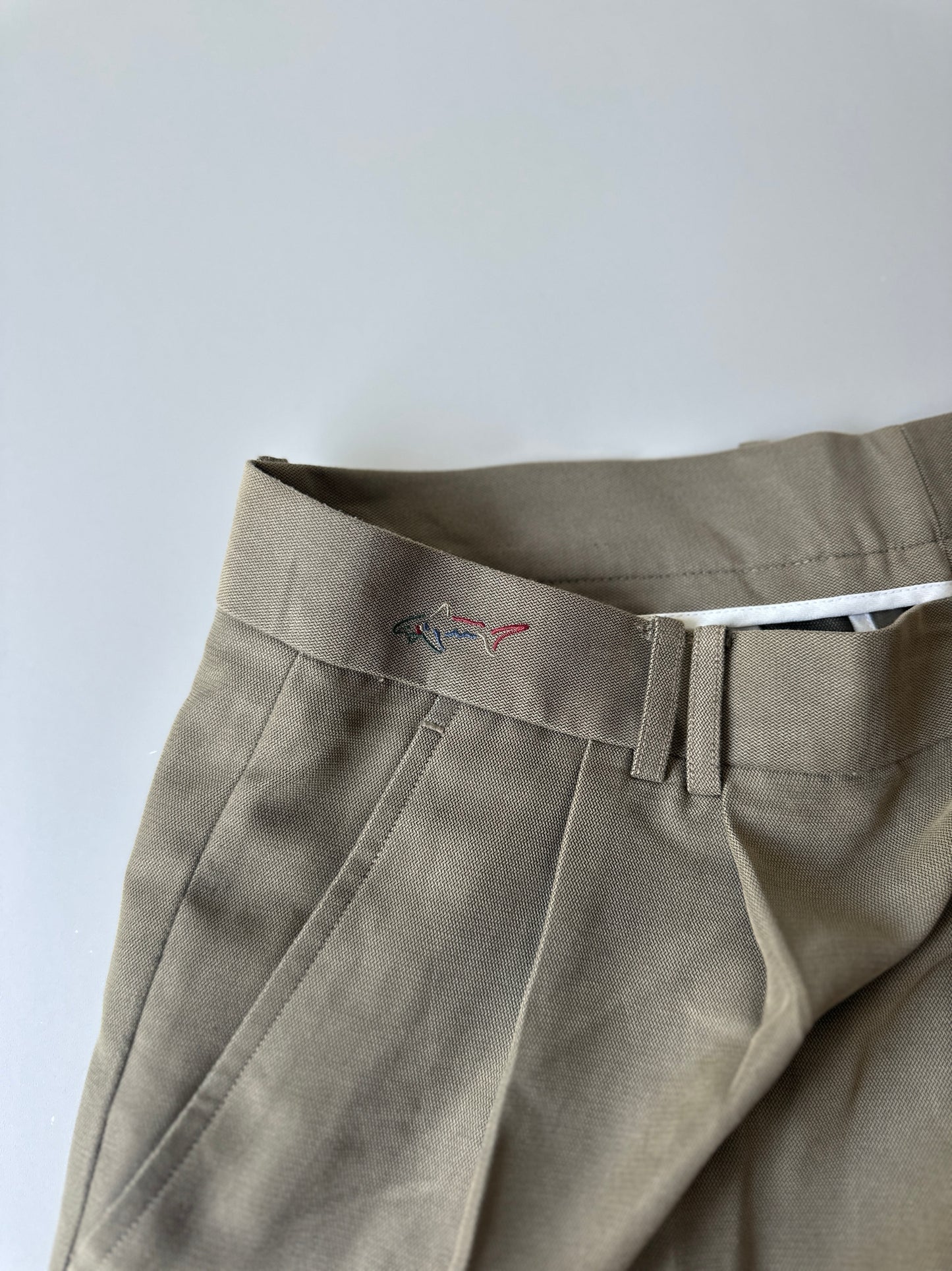 olive soft suede shorts