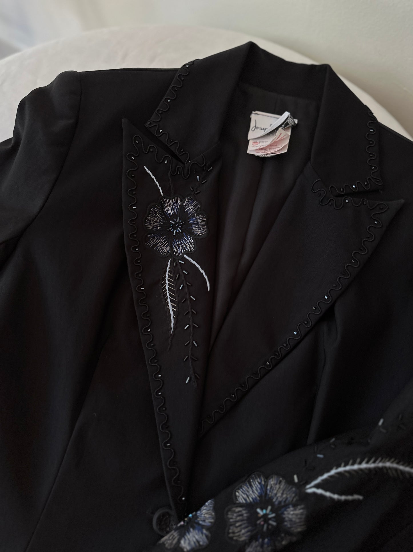 beaded Joseph Ribkoff suit