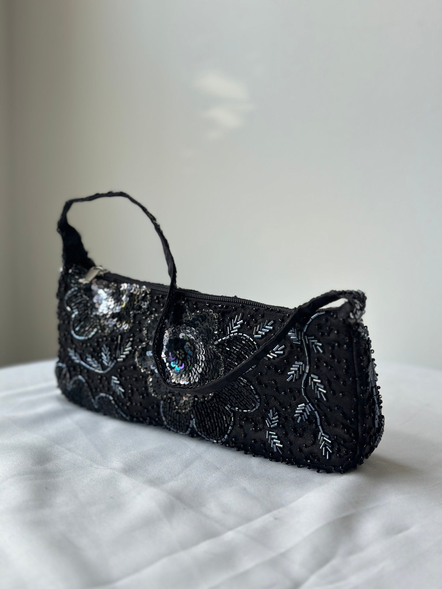 sequin sports girl purse