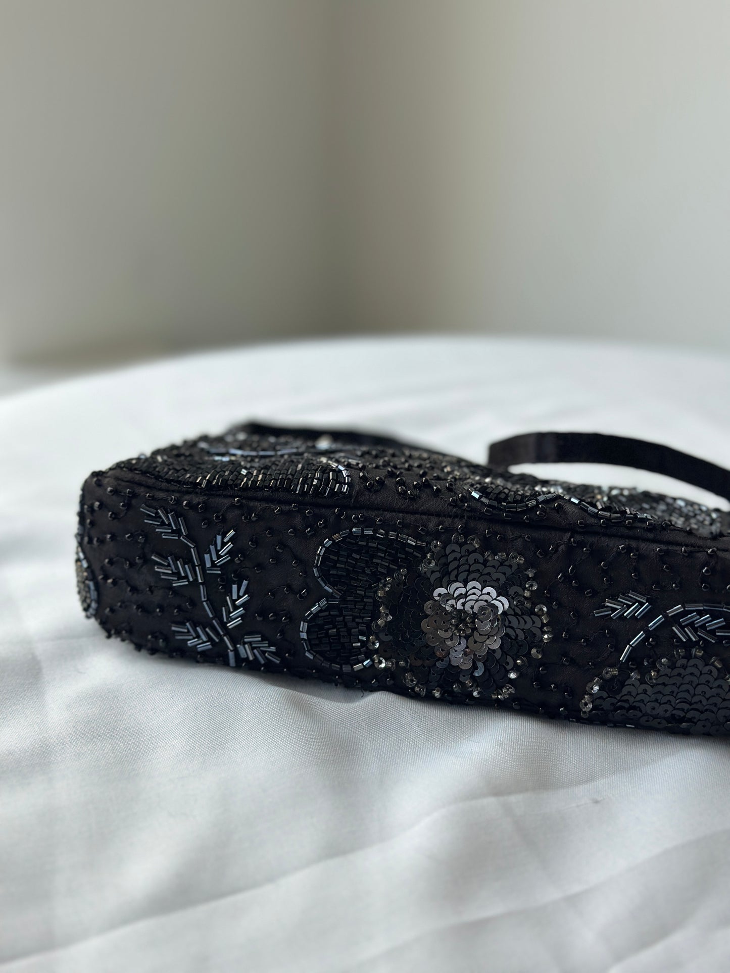 sequin sports girl purse