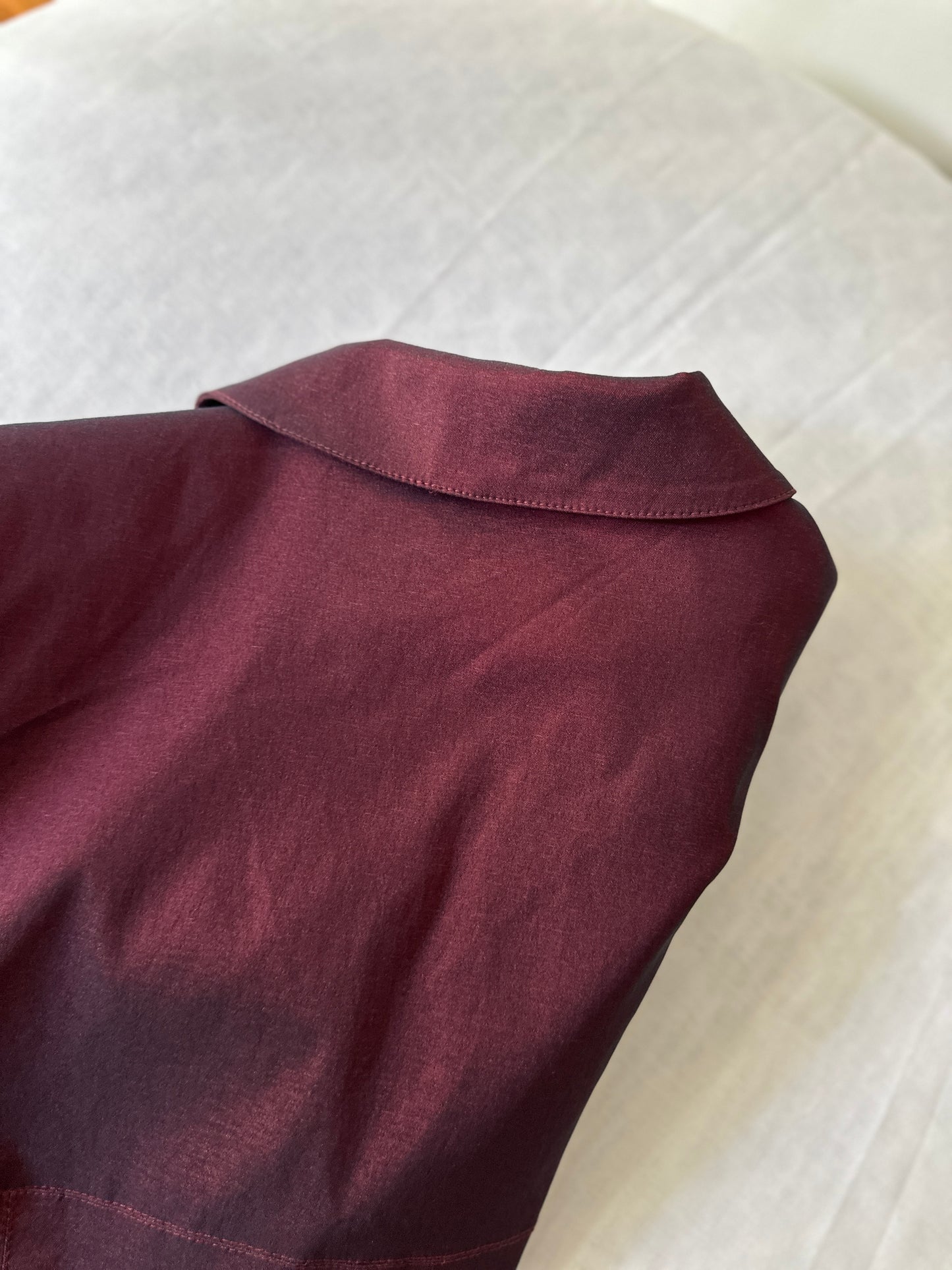 opaque red suit jacket