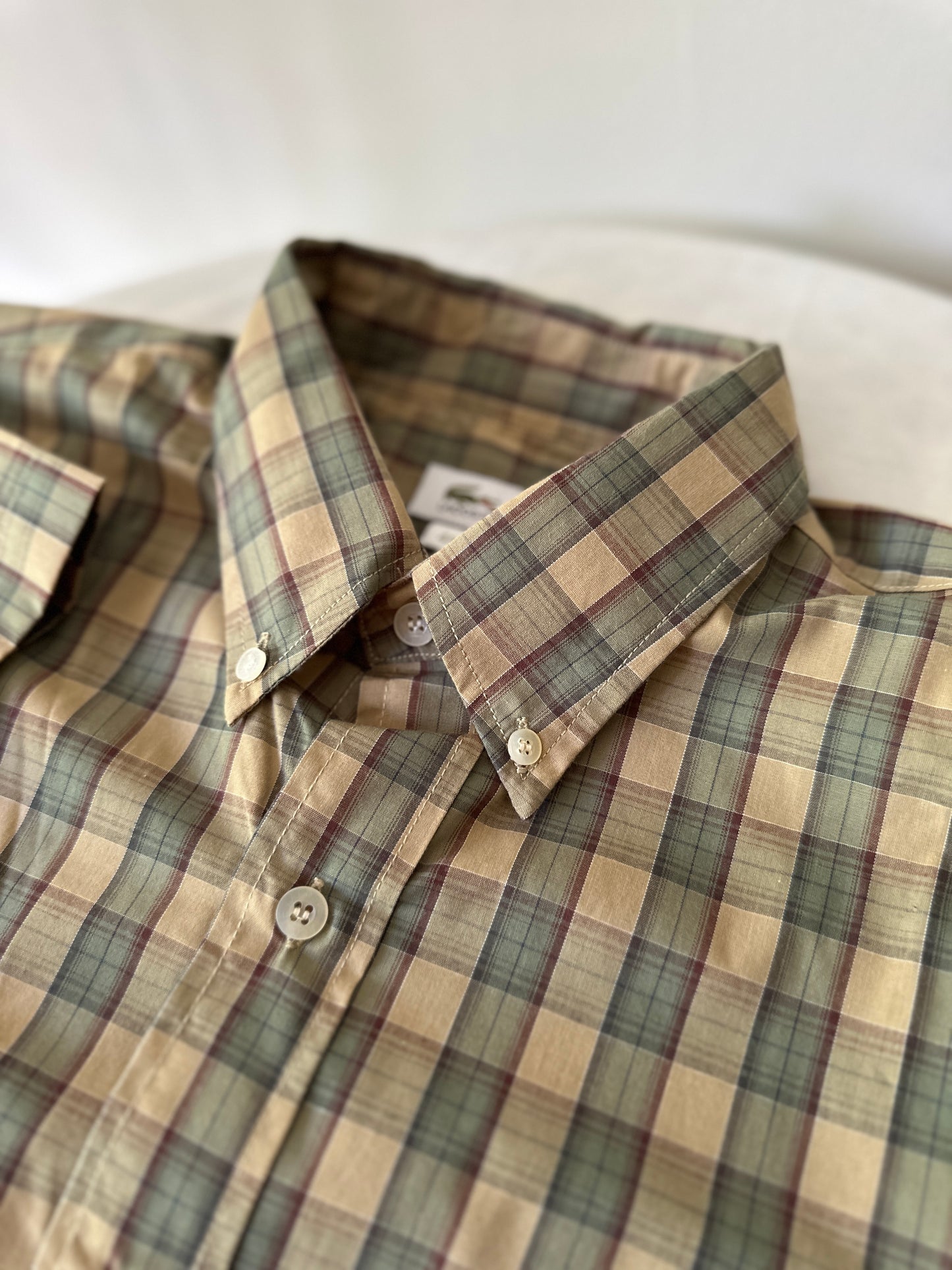 Lacoste short sleeve button up