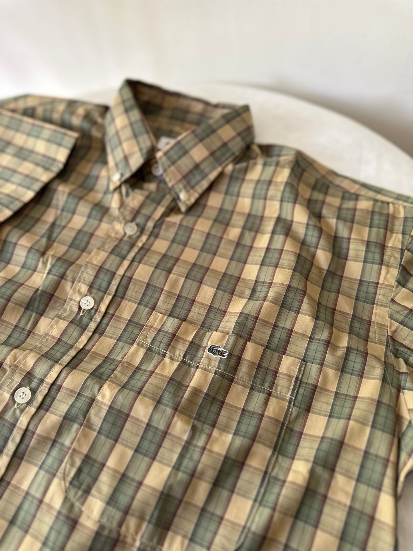 Lacoste short sleeve button up