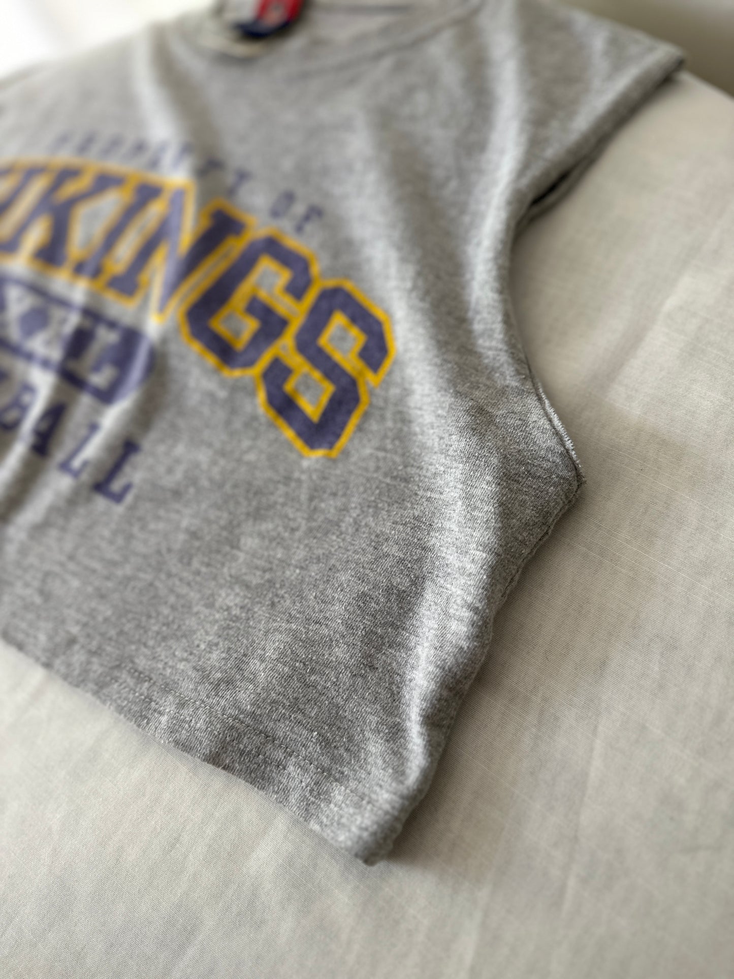 cropped reebok football tee