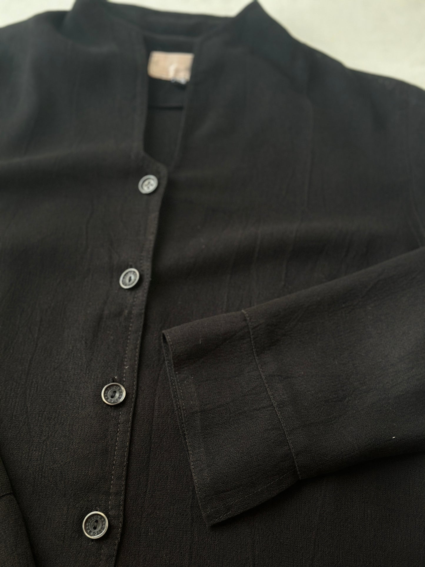 light mesh longline jacket