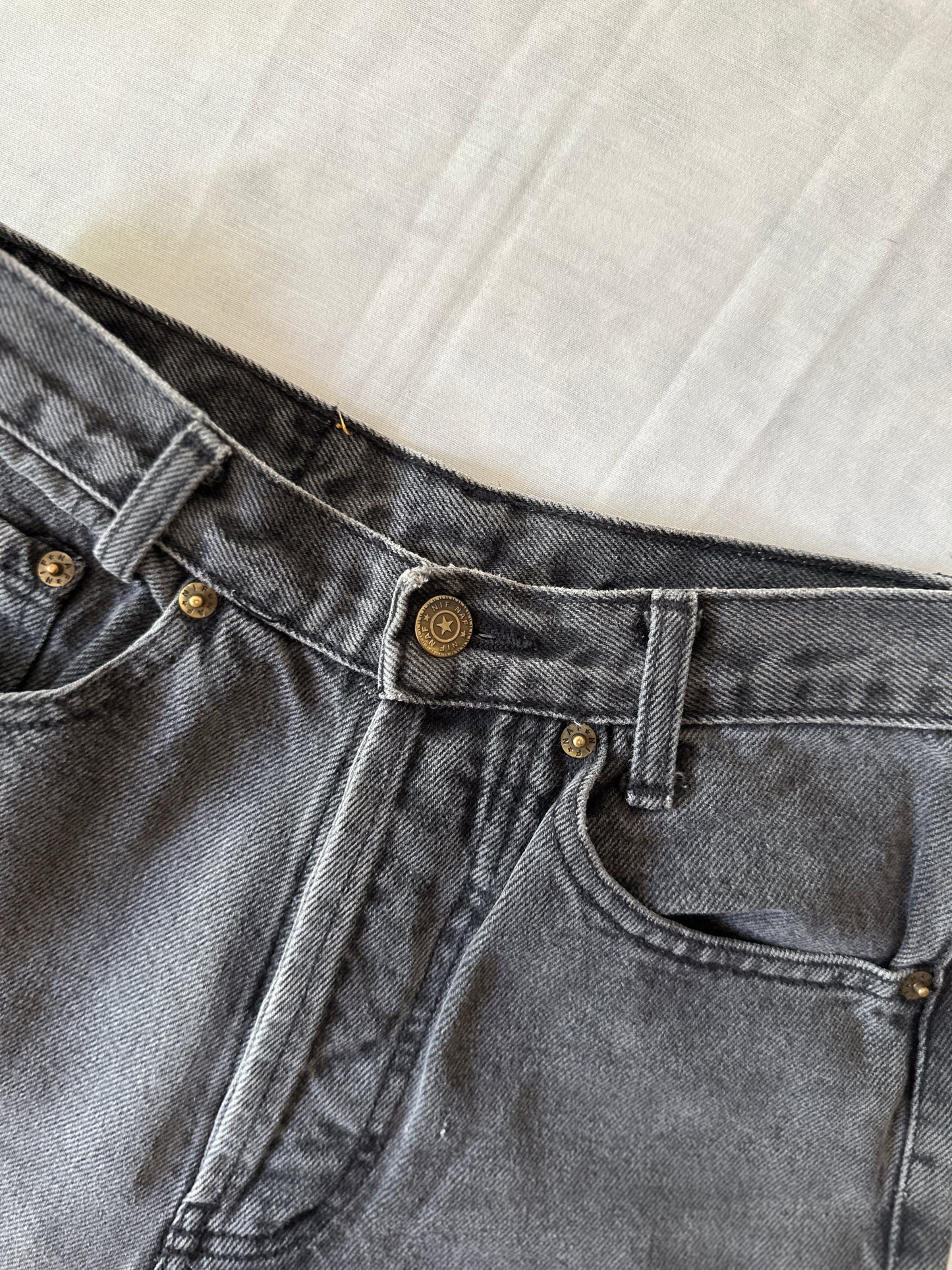 NIF NAF grey denim jeans