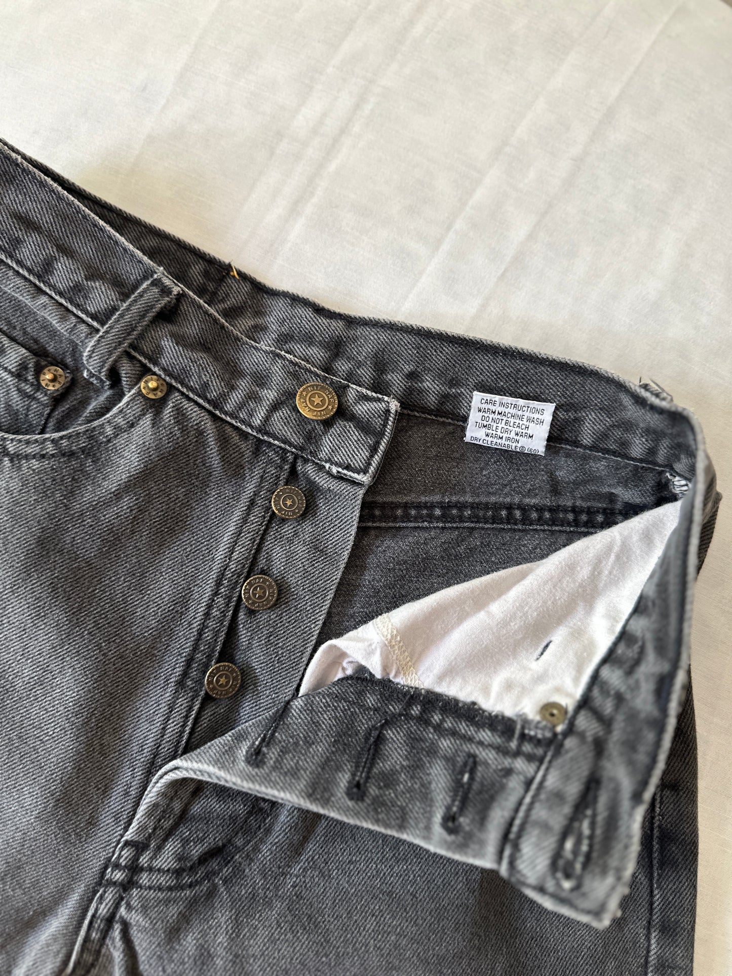 NIF NAF grey denim jeans