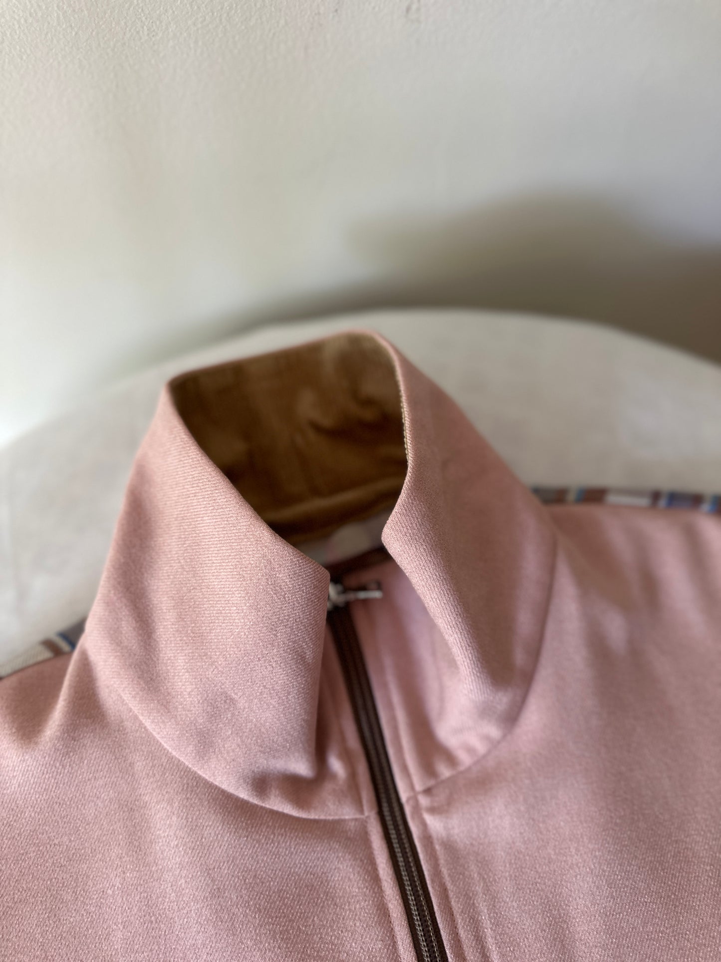 Acne Studios pink zip-up jacket