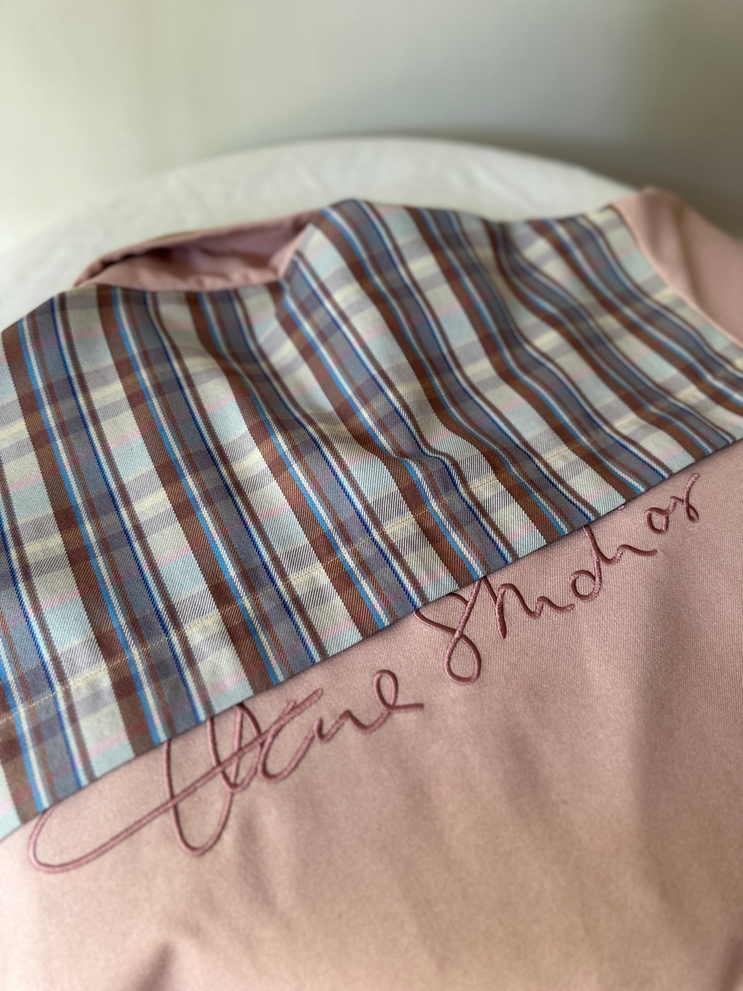 Acne Studios pink zip-up jacket