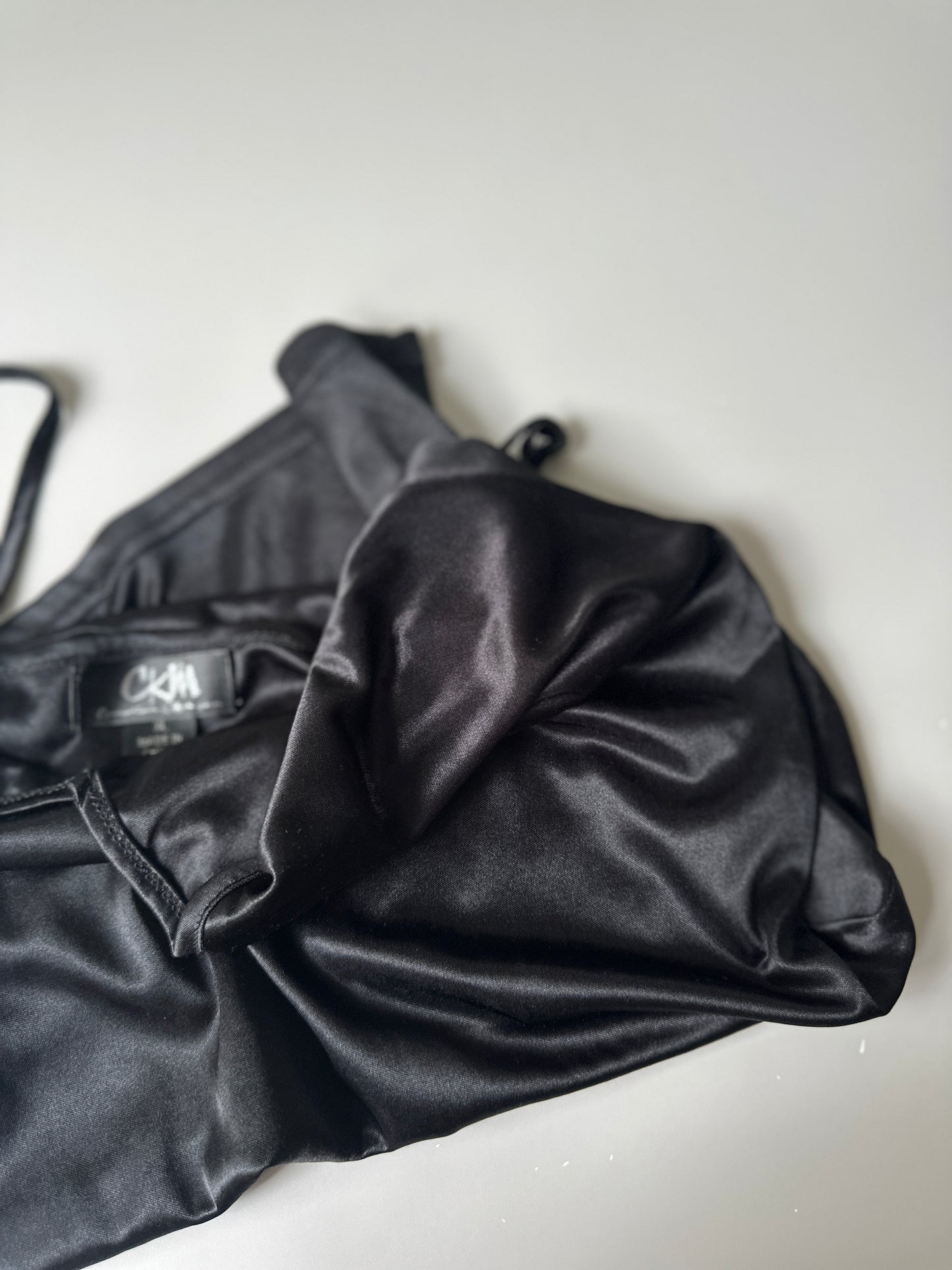 simple black slip