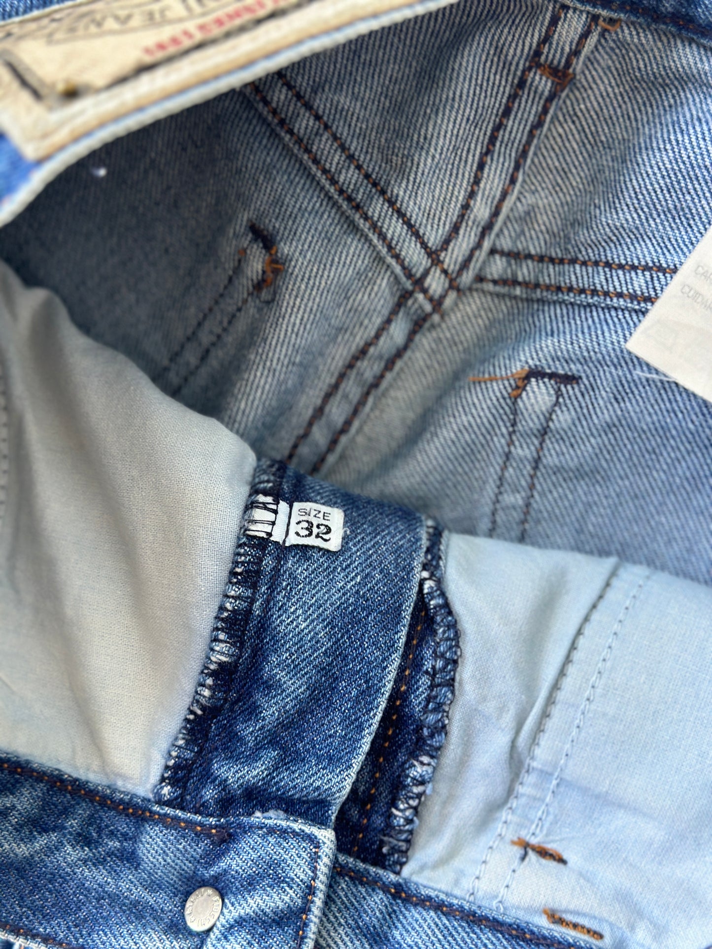 Armani light blue jeans