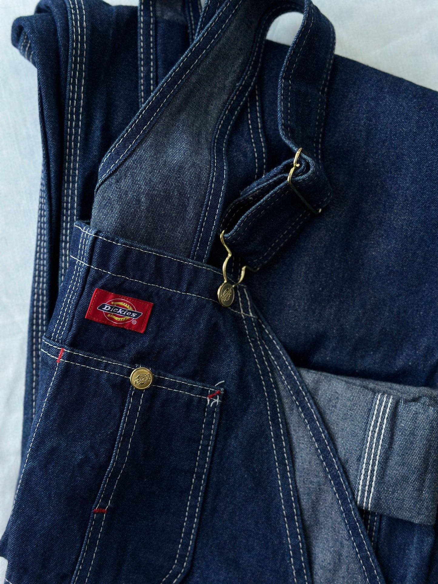 deep blue Dickies overalls
