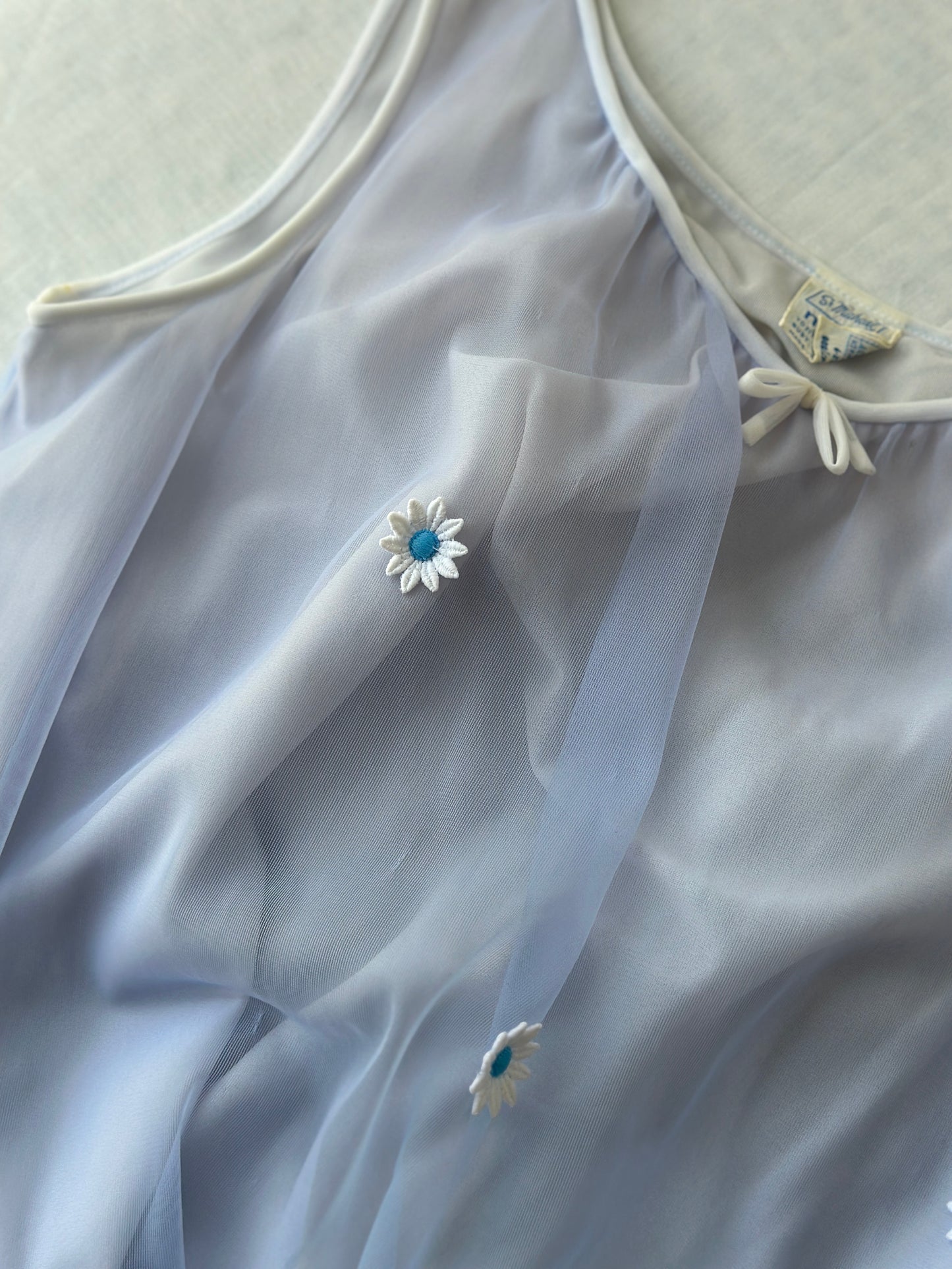 baby blue babydoll slip