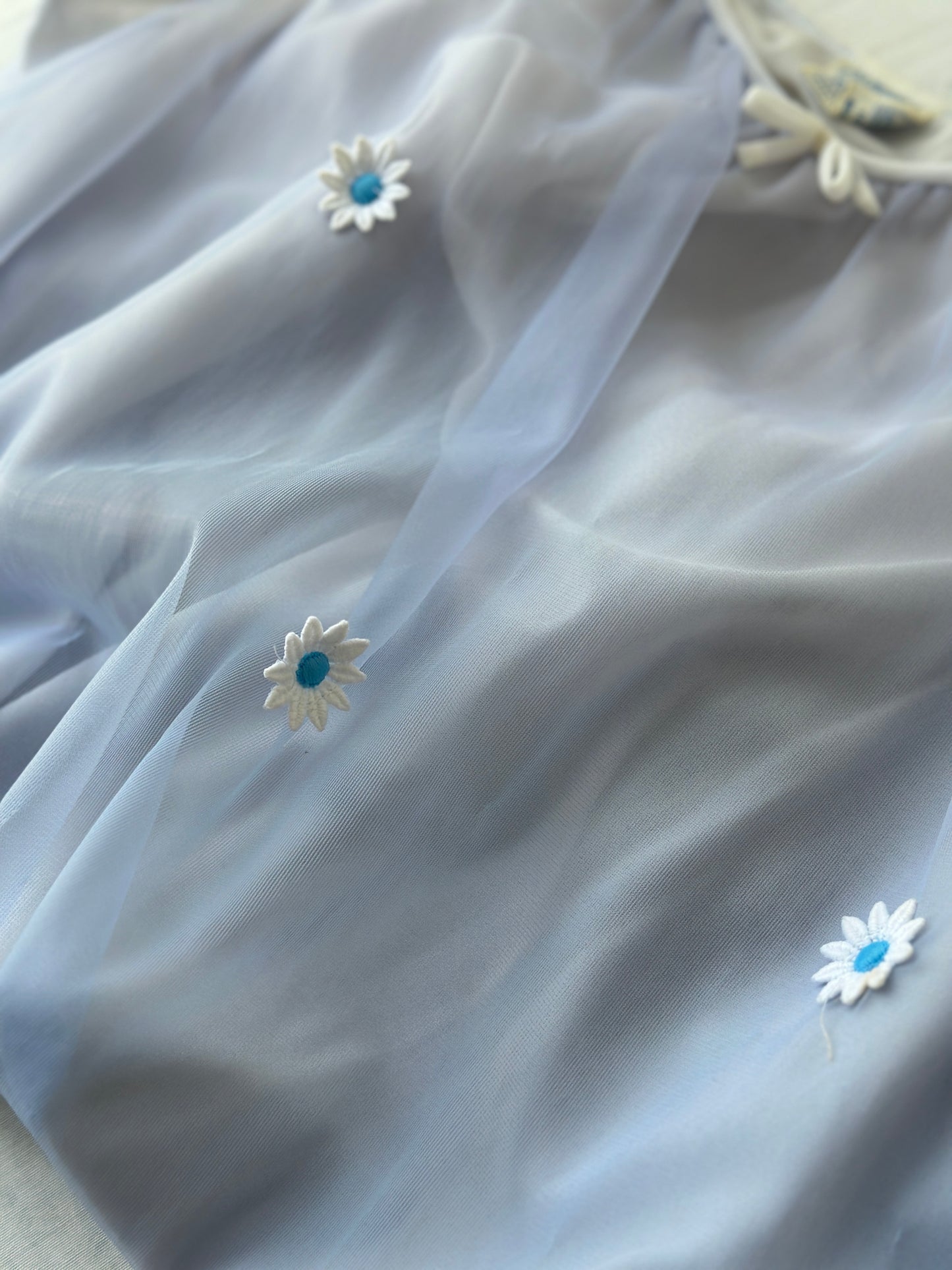 baby blue babydoll slip