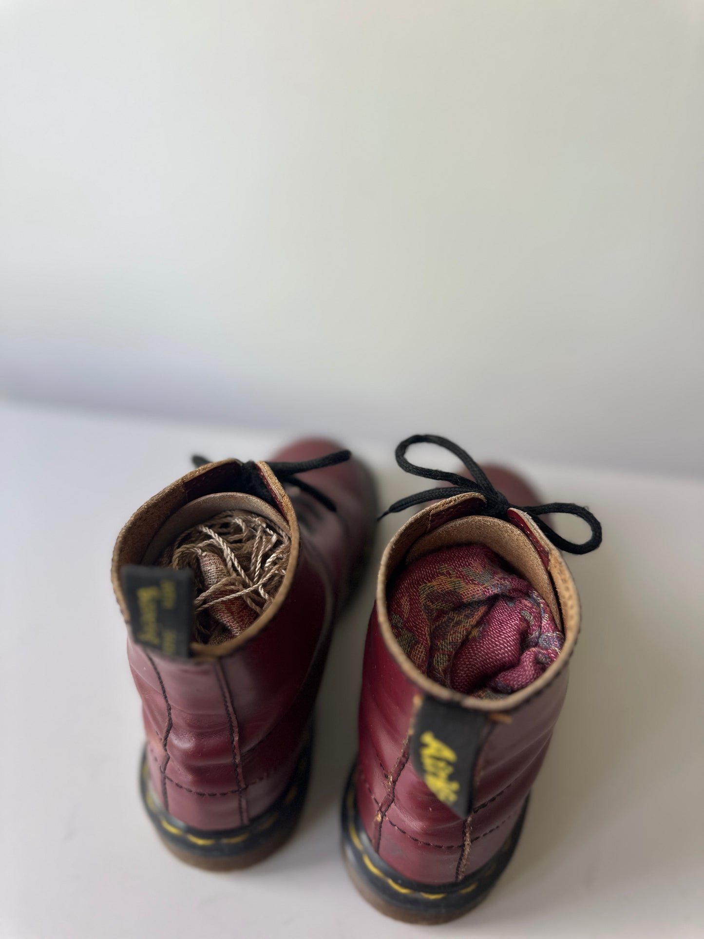 cherry red 1460 Dr. Martens