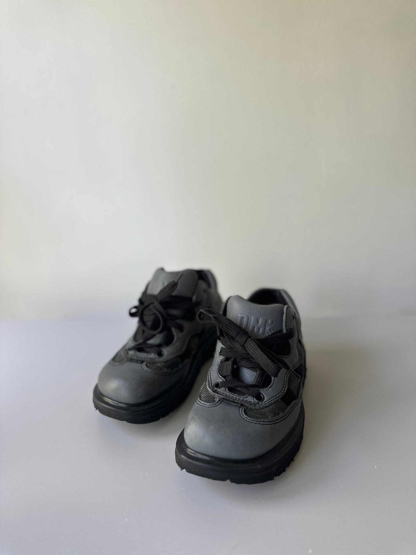 blue fawn saddle 1980s Dr. Marten trainer