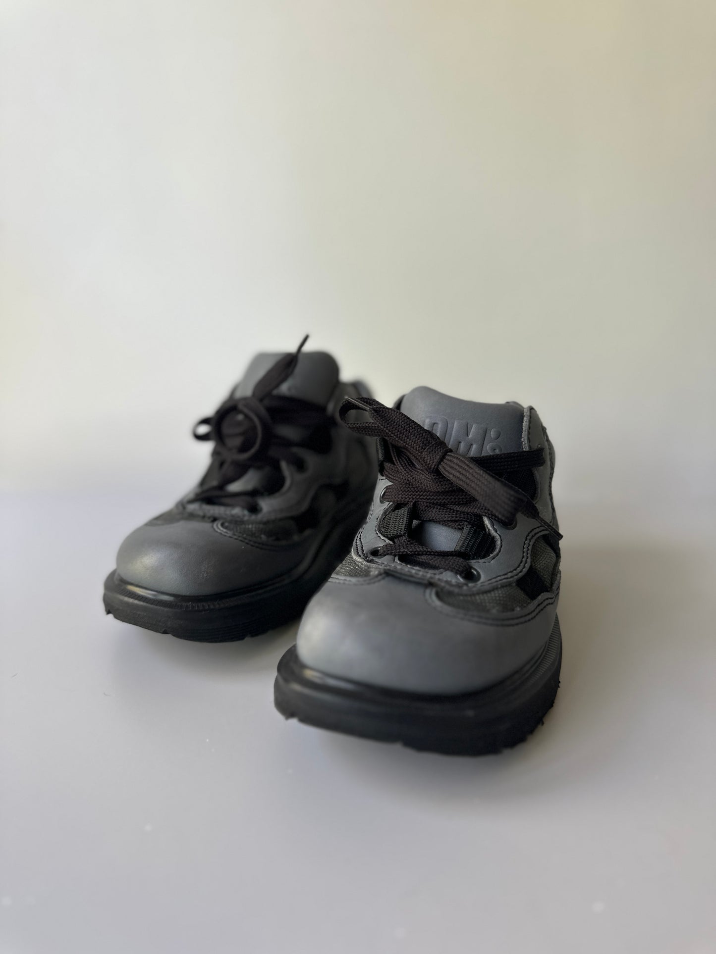 blue fawn saddle 1980s Dr. Marten trainer