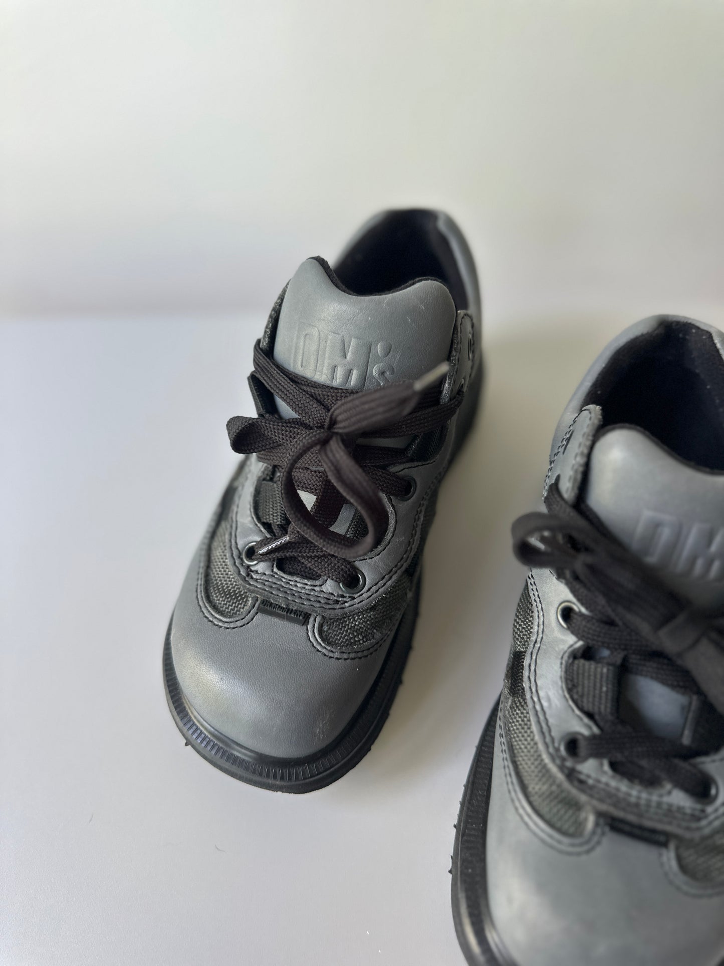 blue fawn saddle 1980s Dr. Marten trainer