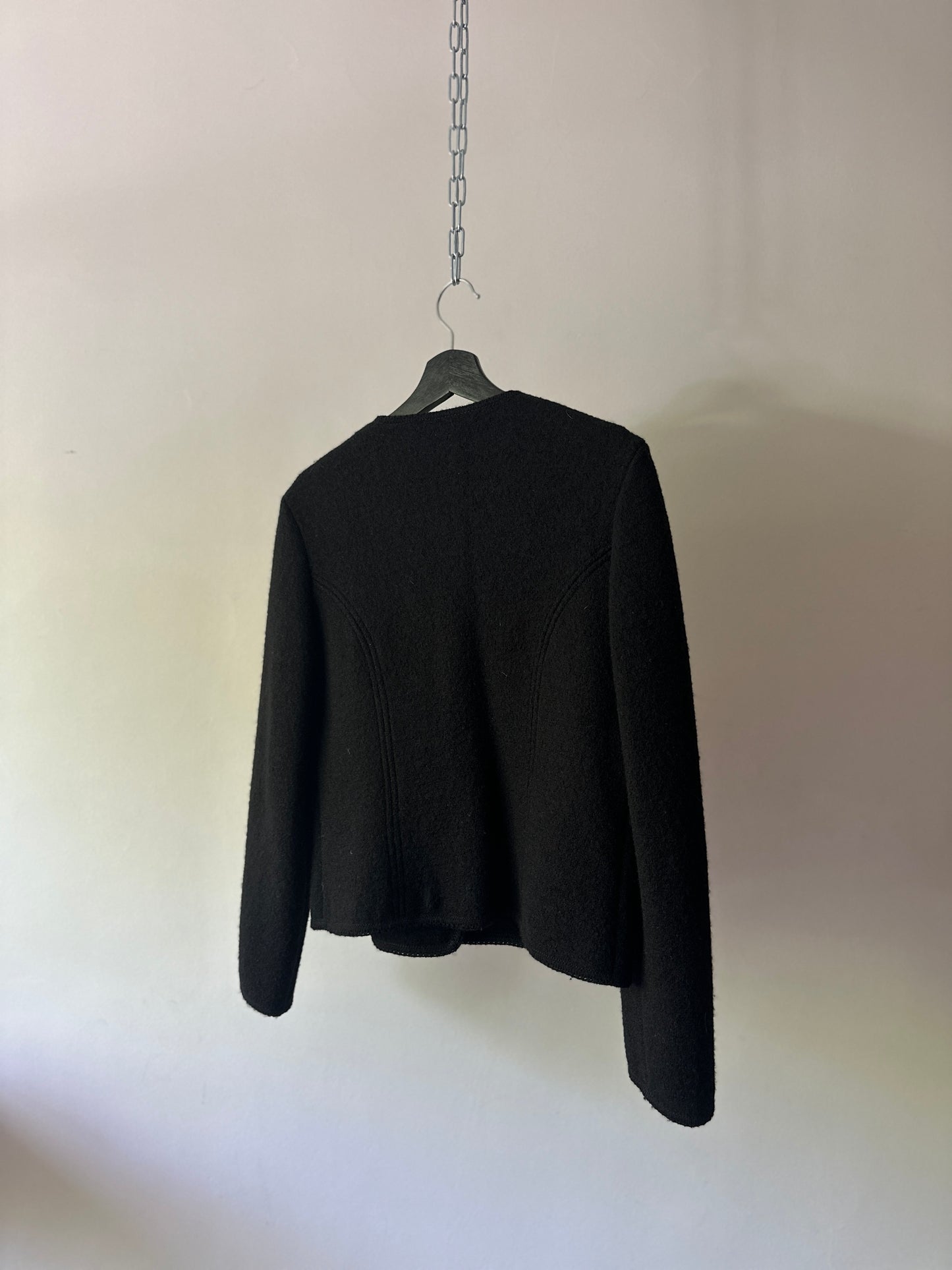woollen British cardigan