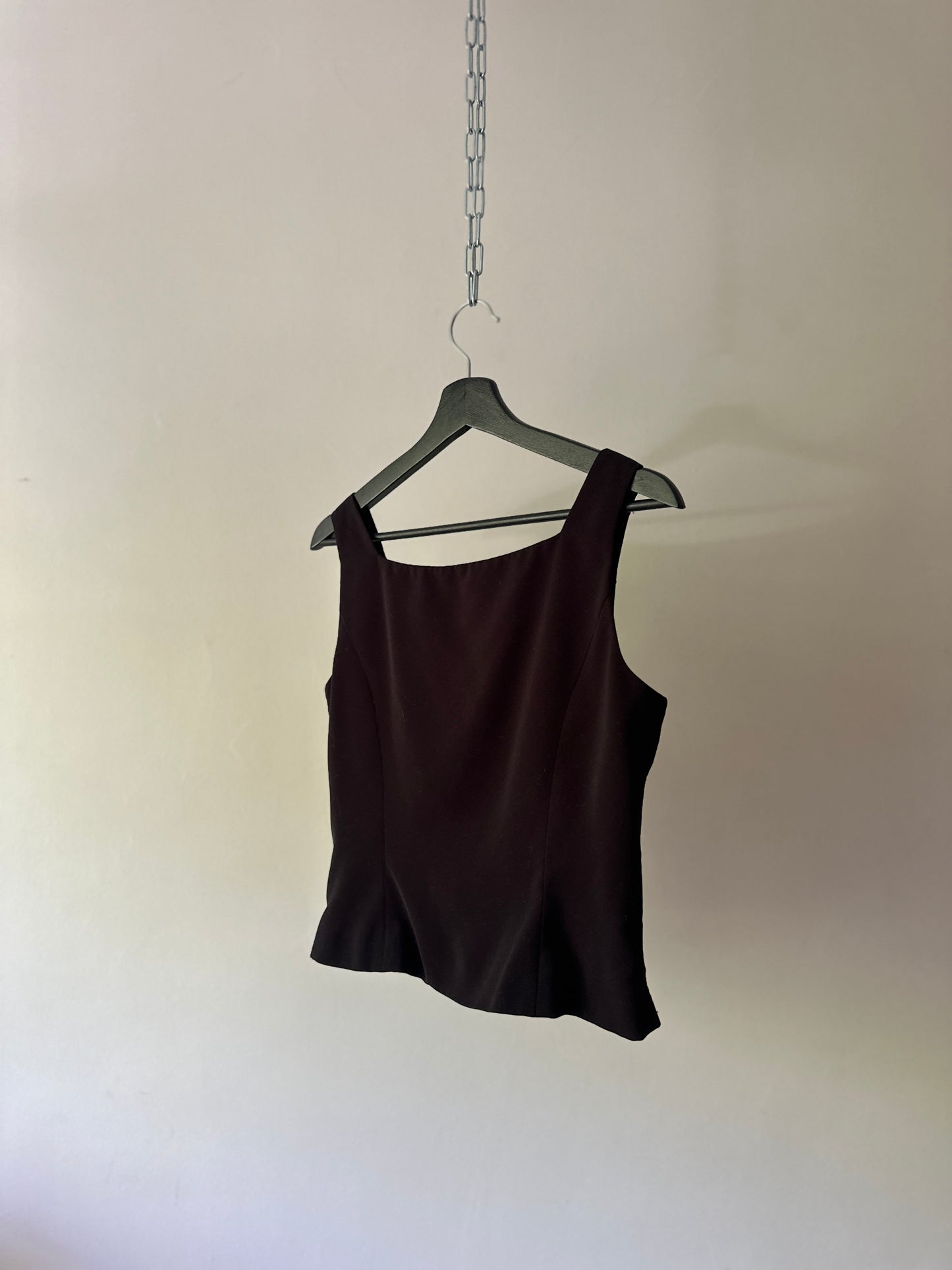 beaded box neck top