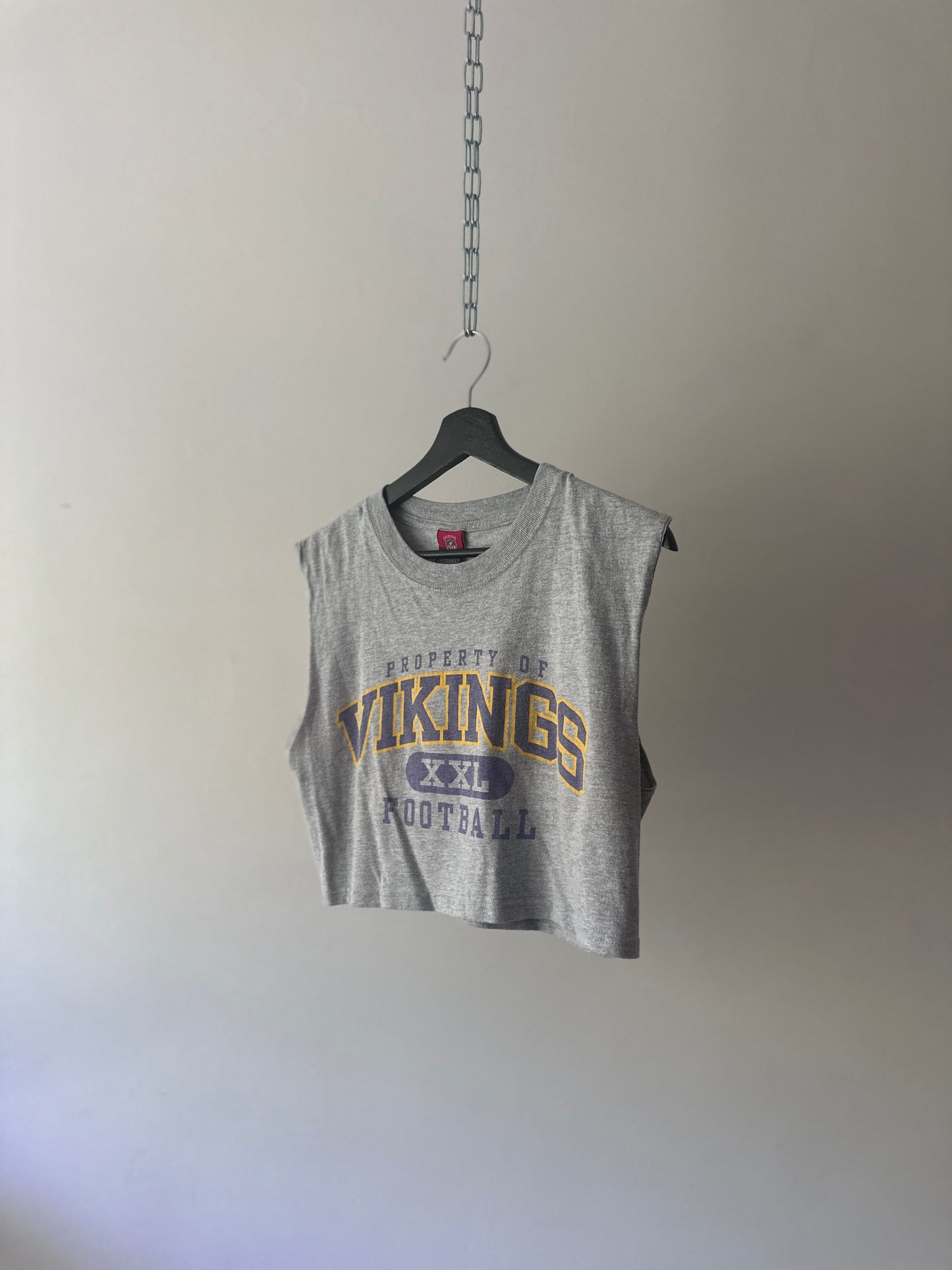 cropped reebok football tee