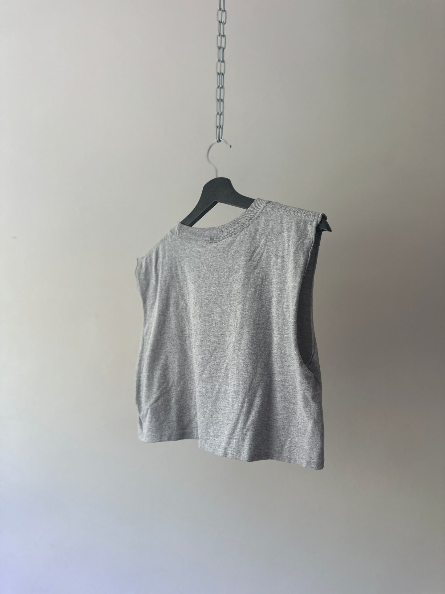 cropped reebok football tee