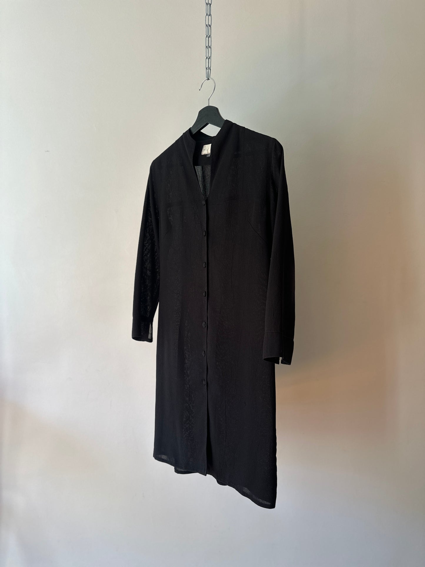 light mesh longline jacket