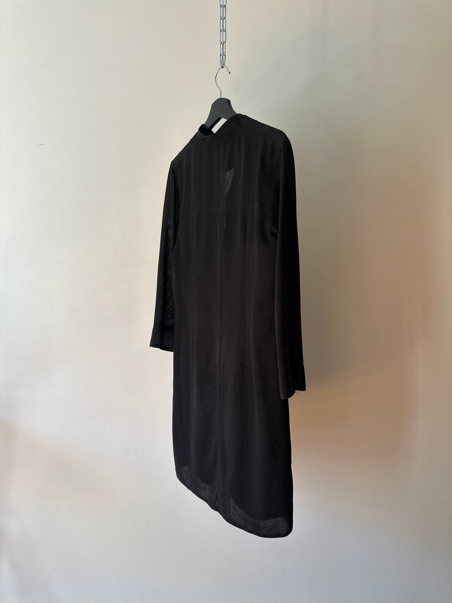 light mesh longline jacket