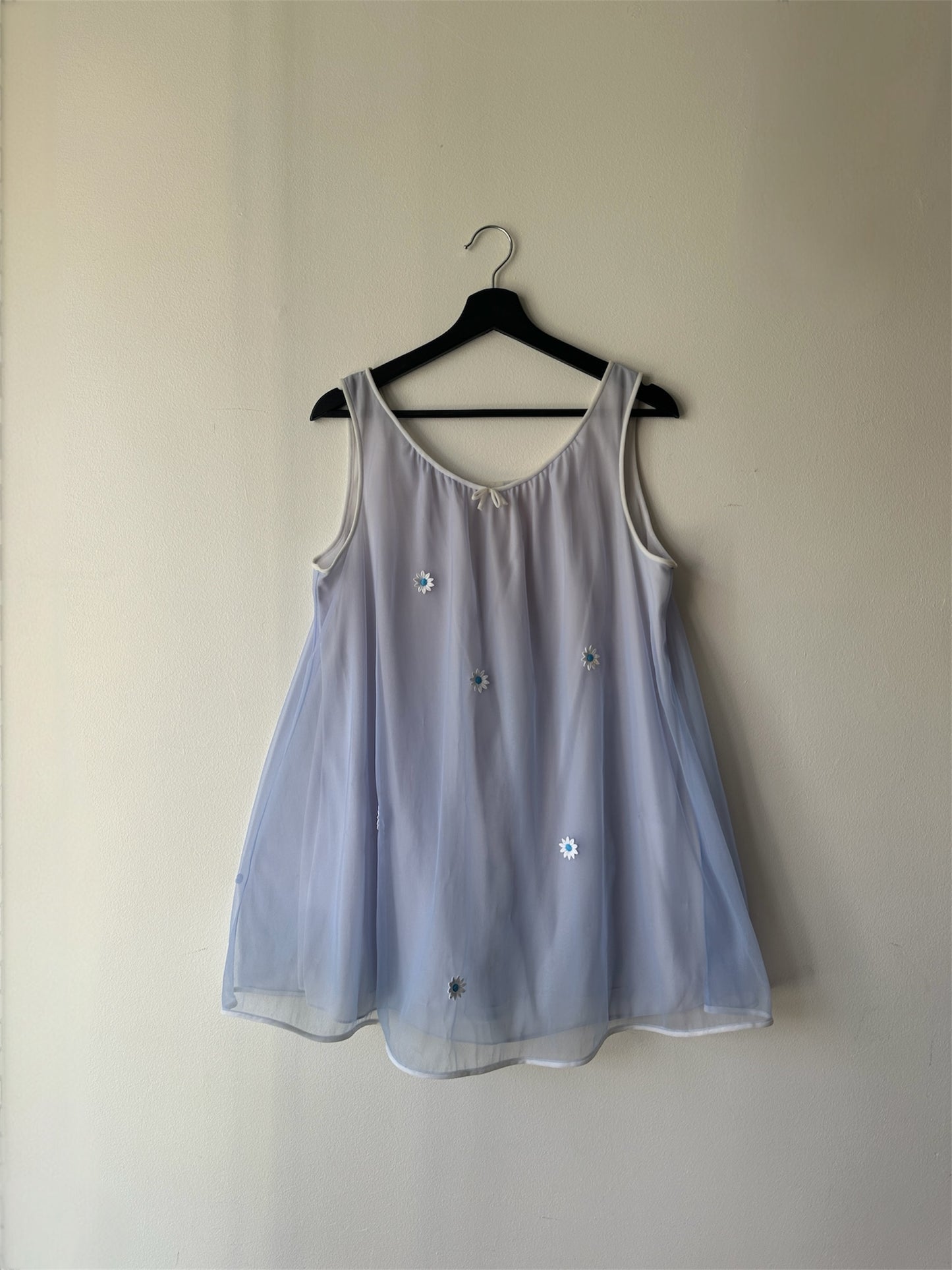 baby blue babydoll slip